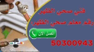 رقم سباك صحي الظهر